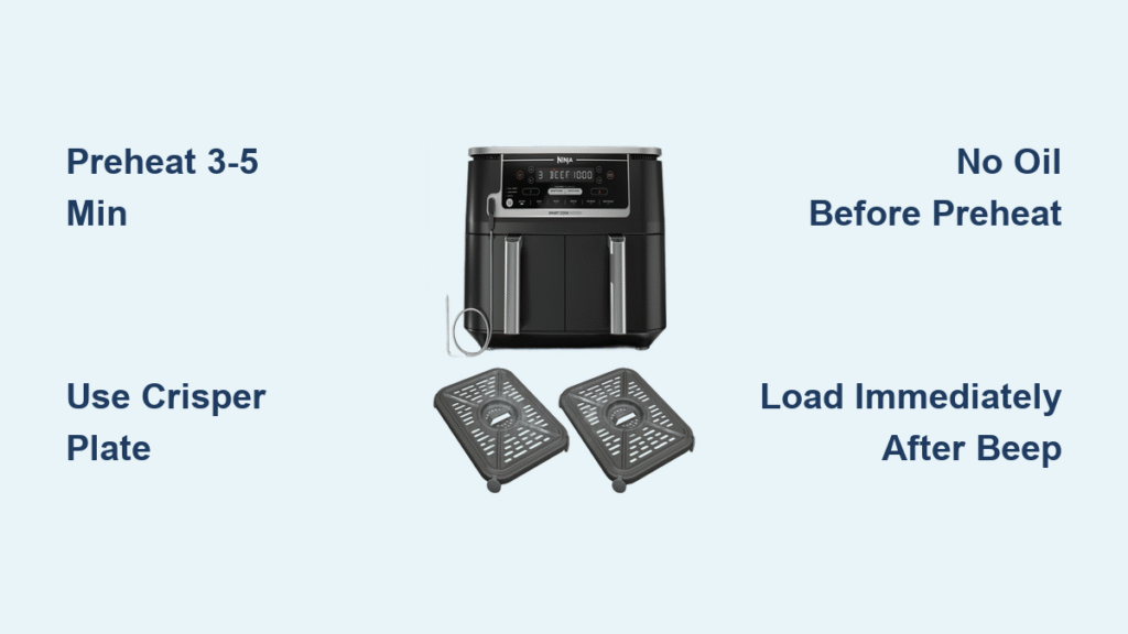 How to Preheat Ninja Dual Air Fryer