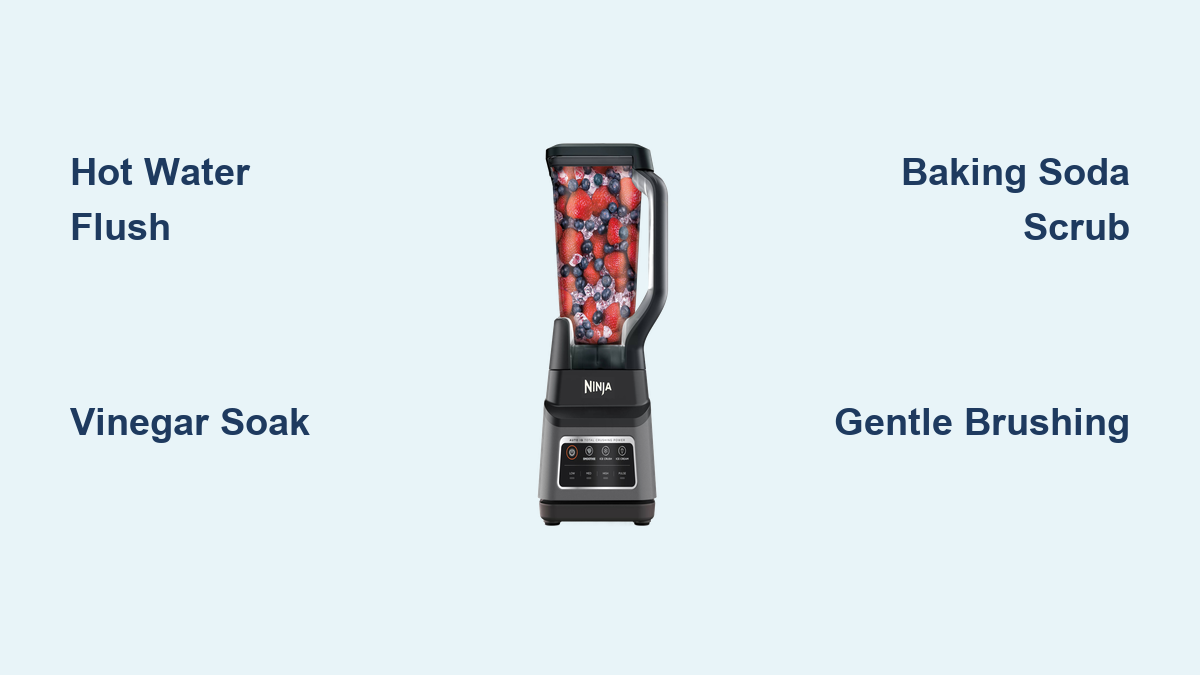 How to Clean Ninja Blender Blades: Quick Guide
