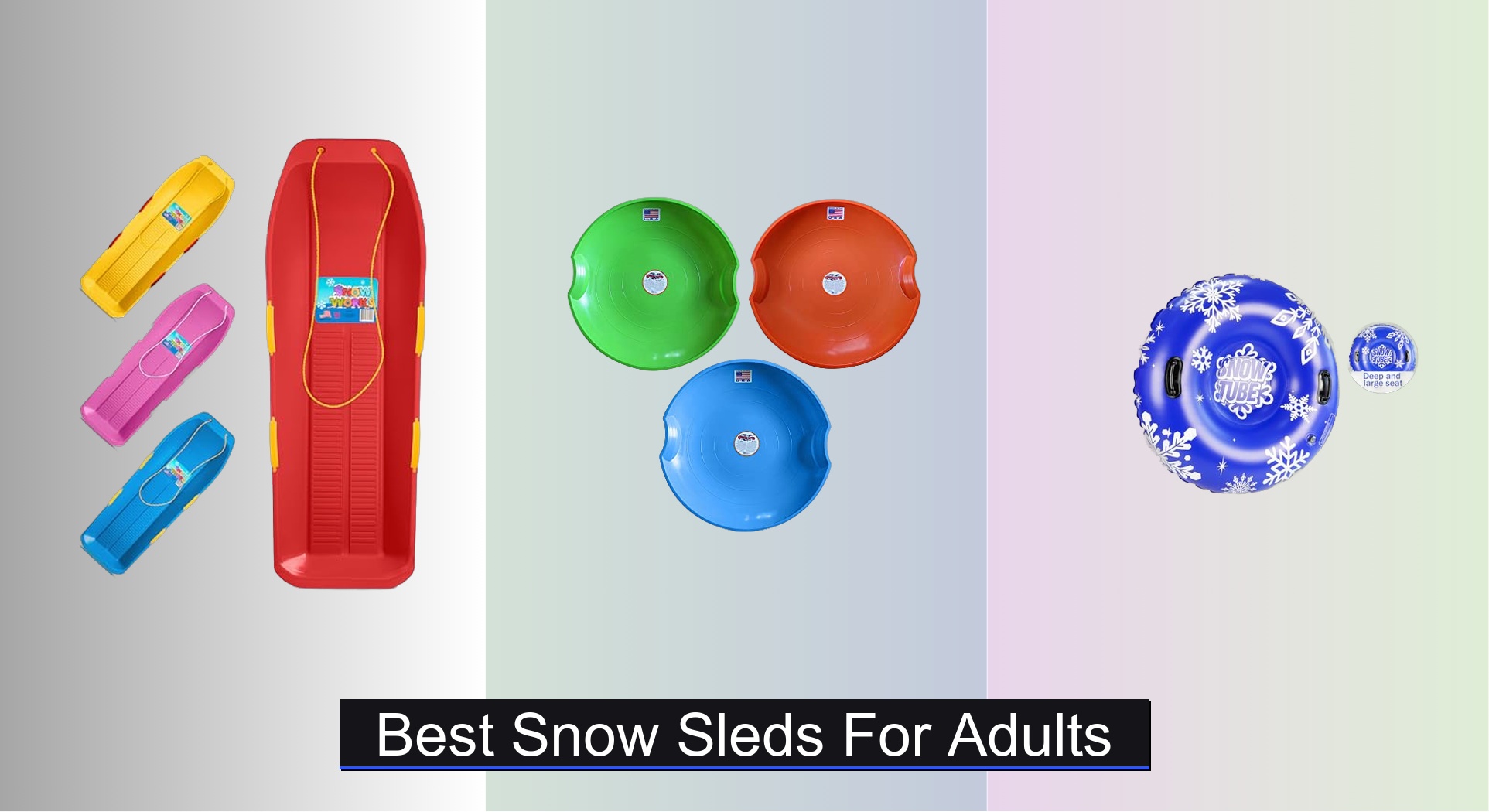 Slrds 7 Best Snow Sleds for Adults 2026