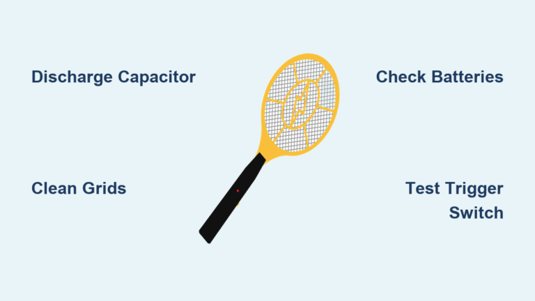 How to Fix Bug Zapper Racket Not Working