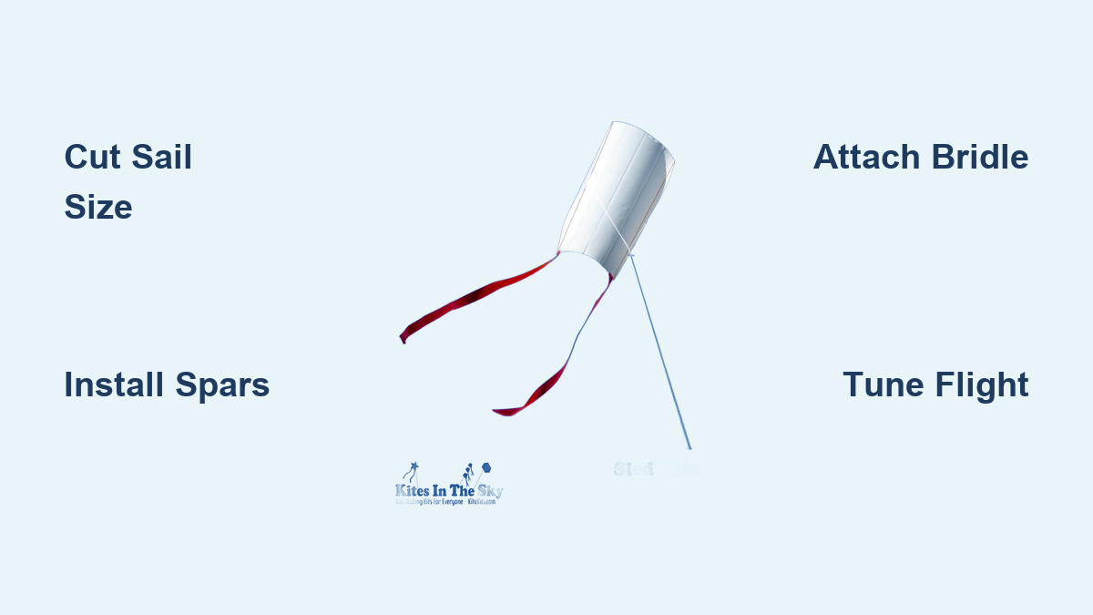 How to Make a Sled Kite Easy DIY Guide