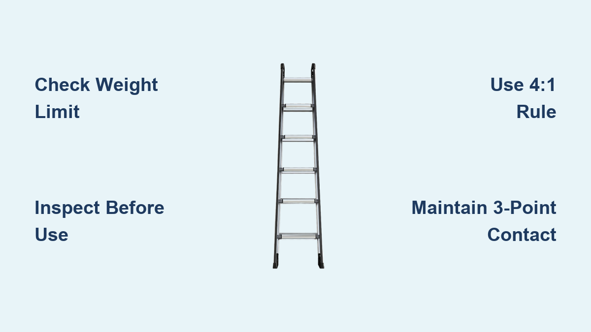 How to Use a Step Ladder Safely: Quick Tips