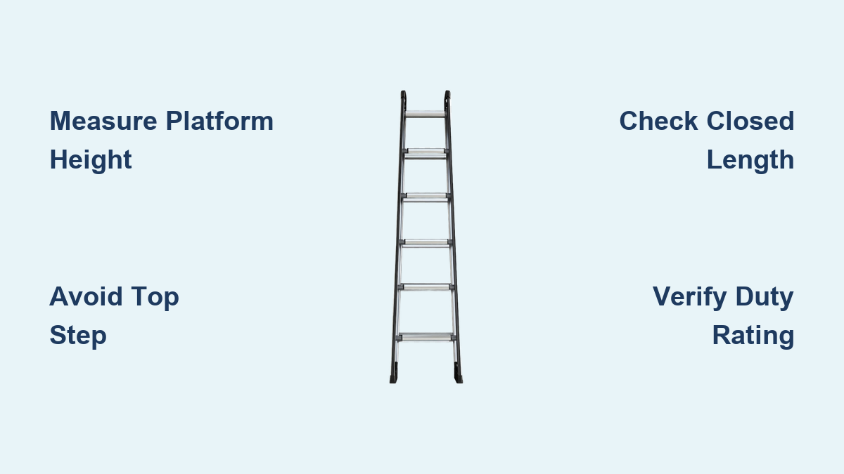 Normal Step Ladder How to Measure a Step Ladder: Quick Guide